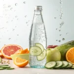 healthy lifestyle sparkling water